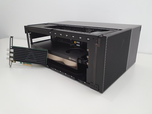 Clara Holoscan DEltacast SDI video capture