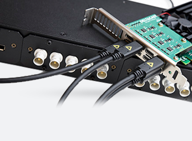 8x 4K and more!  SDI/HDMI/DP flexibility